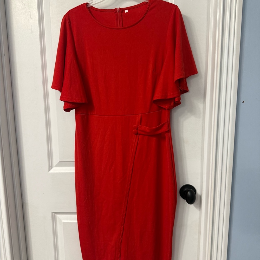 Elegant Red Dress